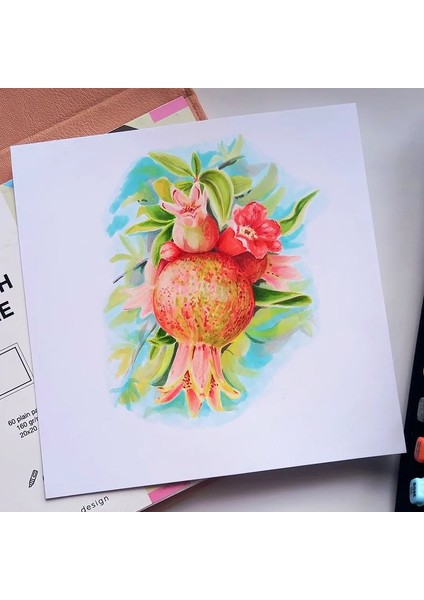 Kare 20×20 cm Albüm 30 Sayfa (Marker ve Grafik Için) Classic Album