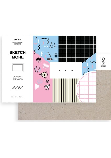 Diktörgen A6 Mix Albüm 3 Çeşit Kağıt (Karışık Teknikler Için) Mix Paper Album fiyatları