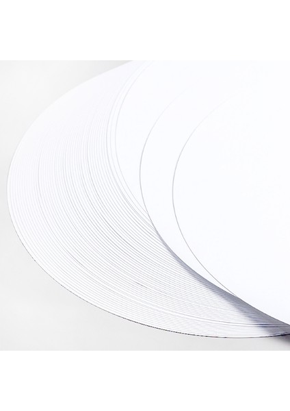 Yuvarlak D11 cm Albüm 60 Sayfa (Marker ve Grafik Için) Round Classic Album