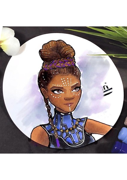 Super Set 3ü1 Arada Yuvarlak Albüm D11+D15+D20 cm 180 Sayfa (Marker ve Grafik Için)