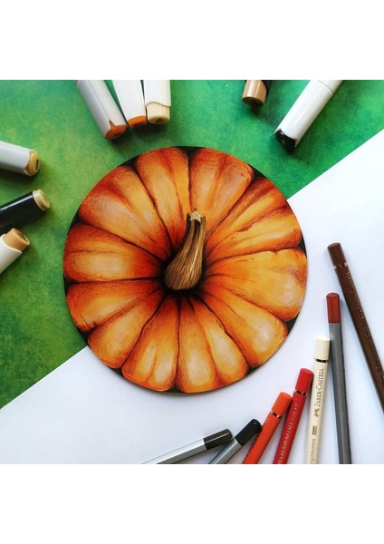 Super Set 3ü1 Arada Yuvarlak Albüm D11+D15+D20 cm 180 Sayfa (Marker ve Grafik Için)