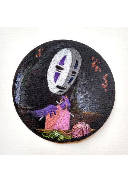 Yuvarlak D15 cm Siyah Albüm (Karışık Teknikler Için) Round Black Paper Album