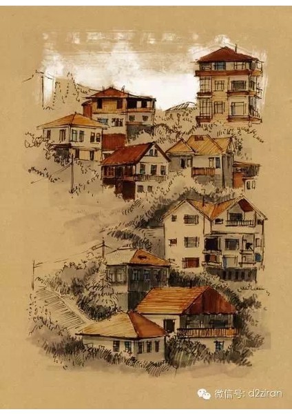 Diktörgen A4 Kraft Albüm (Karışık Teknikler Için) Mix Media Crakt Paper Album