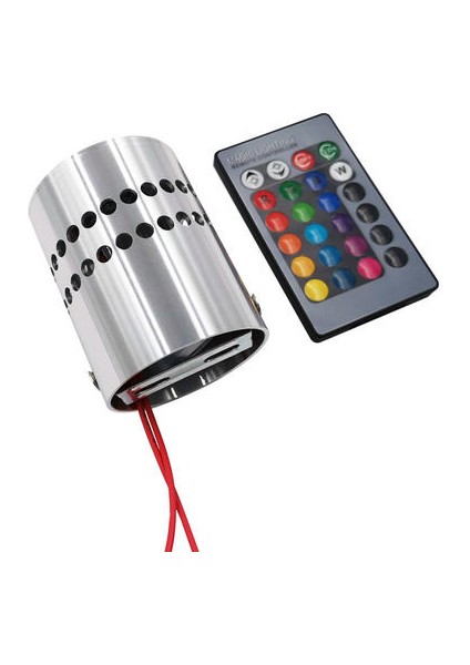 Spiral Delik LED Duvar Lambası Kısılabilir Spiral Lamba Uzaktan Kumanda Lambası ile Süslemek Için Aile Ktv Bar Düğün Parti Salonu Işıkları (Uzaktan Rgb)