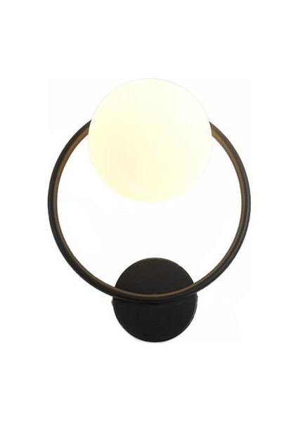 Kapalı Duvar Lambası, Yaratıcı Modern Minimalist Tarzı, 6117 Sütlü Beyaz Cam Abajur