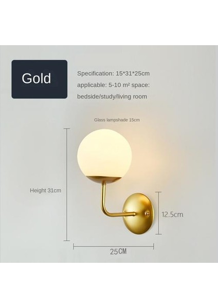 Kapalı Duvar Lambası, Yaratıcı Modern Minimalist Tarzı, 6072