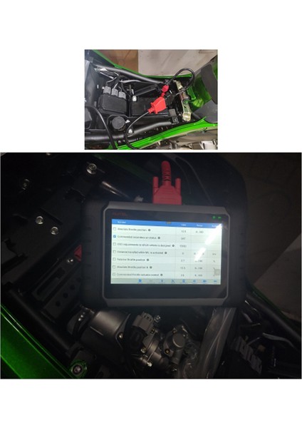 6 Ila 16 Pin Motosiklet Obd Adaptörleri Obd2 Teşhis Kablo Uzatma Konnektörleri Honda Yamaha Suzuki Benellı