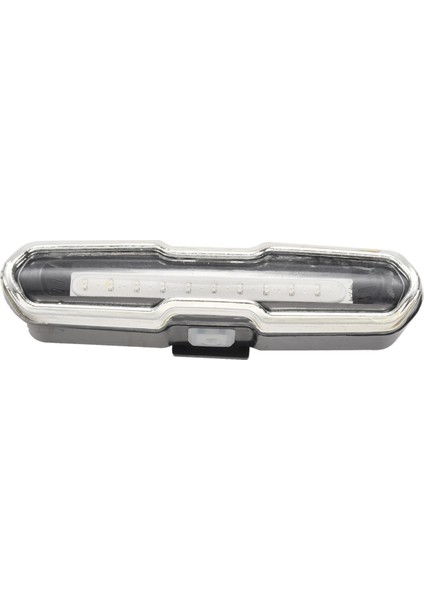 LED Bisiklet Arka Lambası Kırmızı ve Mavi USB Şarj Edilebilir Su Geçirmez Süper Parlak Çok Amaçlı Acil Durum Işığı