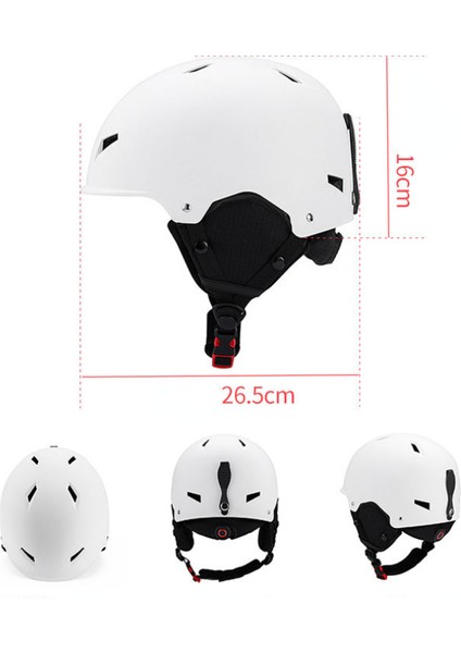 Kayak Kaskı Açık Hava Sporları Kask Kış Motosiklet Kaskı 55-58CM(YURT Dışından)