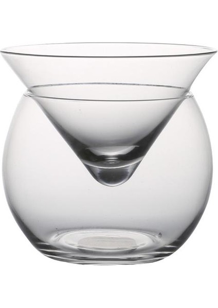 Ayırt Edici Moleküler Mixoloji Buzlu Kokteyl Kristal Cam Bar Salon Parti Martini İçme Koni Küresel Şarap Bardağı Seti Verre | Kokteyl Cam (Yurt Dışından)