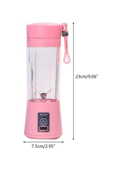 Smoothie Meyve Suyu Sütü Için Taşınabilir Blender Kişisel Mikser (Yurt Dışından)
