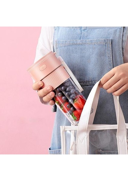 Taşınabilir Blender Smoothies Şarj Edilebilir USB ile Meyve Sıkacağı (Yurt Dışından)