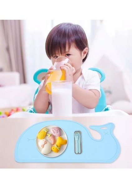 Karikatür Su Geçirmez Silikon Placemat Bebek Yemek Masası Pedleri Kalite Silika Jel Çocuk Sofra Mat Büyük Boy Bpa Ücretsiz | Bulaşıklar (Yurt Dışından)
