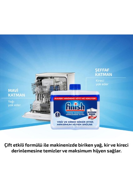 Bulaşık Makinesi Makine Temizleyici 250 ml