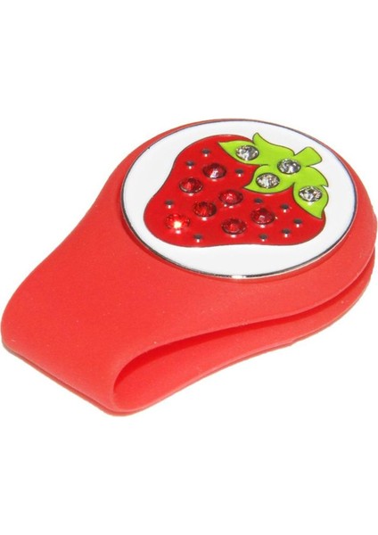 2 Paket Yumuşak Golf Şapkası Klip Kristal Top Marker Anti-Kayma Alet Aksesuarları (Yurt Dışından) modelleri