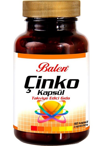 Çinko Kapsül 90 Kapsül 325 Mg