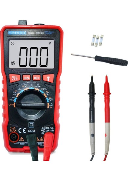 MDM-203 Dijital Trms Multimetre