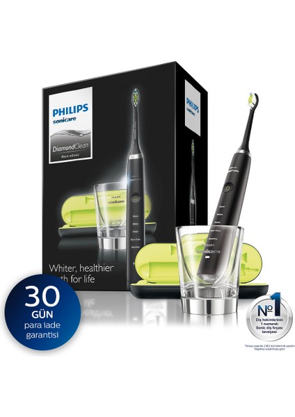 Sonicare HX9352/04 - Diamond Clean - Sonic Şarjlı Diş Fırçası Siyah