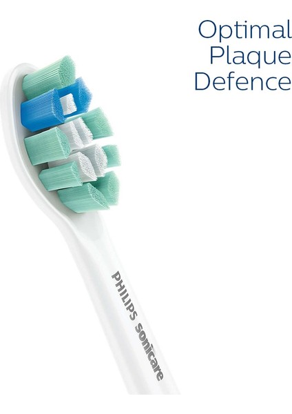 Sonicare HX9022/10 - Optimal Plaque Defence - Sonic Şarjlı Diş Fırçası Yedek Başlıkları - 2'li Beyaz