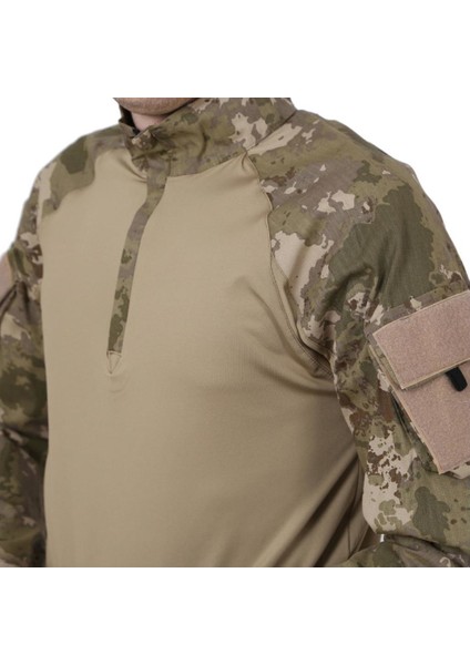 Yeni Tsk Kamuflaj Tactic Operasyon Tişörtü Mıcrofibre ( Combat Tişört)