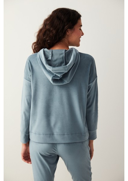 Mavi Soft Velvet Sweatshirt