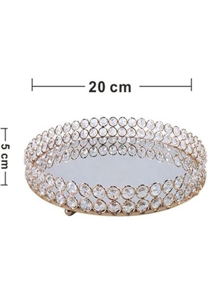 Nordic Ayna Kristal Stil Depolama Sepetleri (Yurt Dışından)