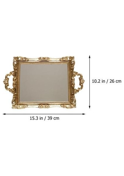 Vintage Oyma Ayna Tepsi(Yurt Dışından) fiyatları