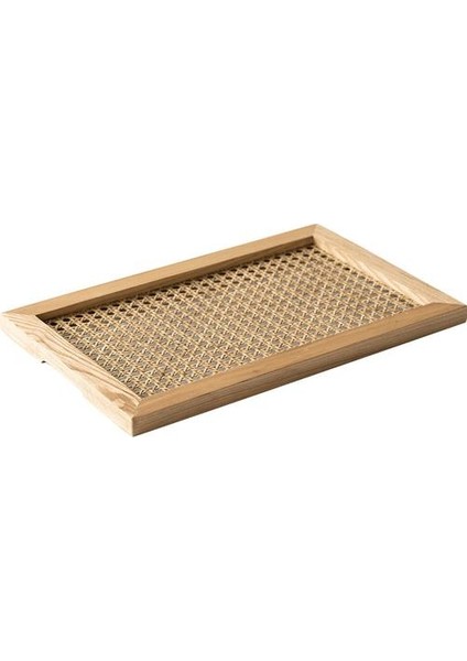 Ev Japon Rattan Ahşap Tepsi(Yurt Dışından)