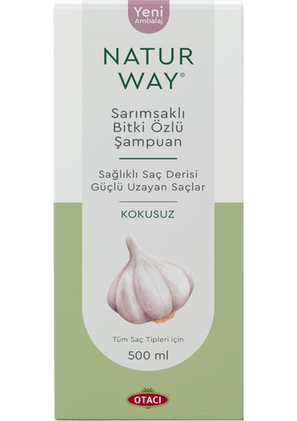 Naturway Şampuan Sarımsaklı 500 Ml