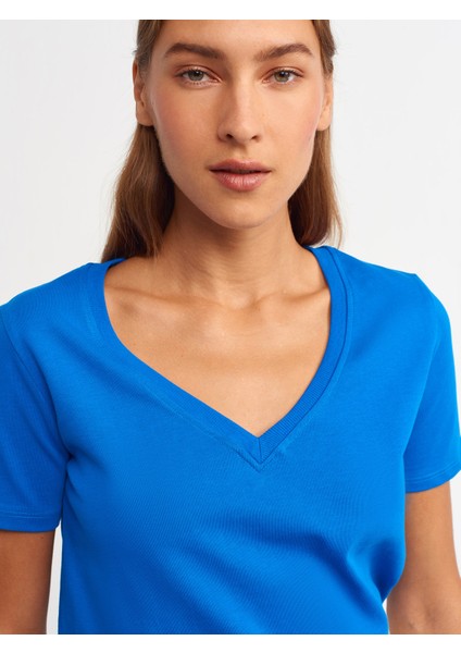 30146 30146 V Yaka Tshirt-Saks fırsatları