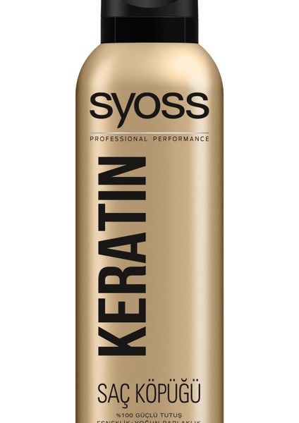 Keratin Saç Köpüğü 250 Ml