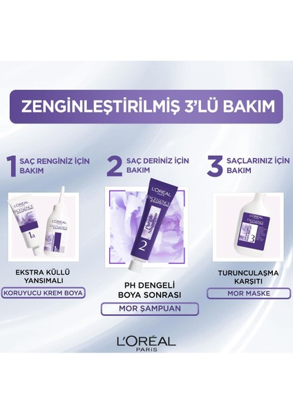 L'Oréal Paris Excellence Cool Creme Saç Boyası 8.11 Ekstra Küllü Sarı