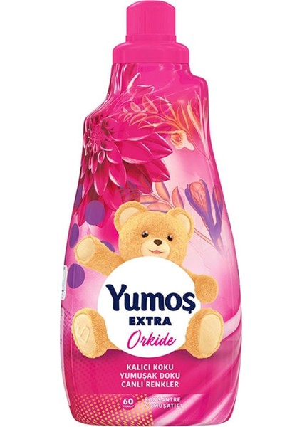 Extra Orkide Konsantre Çamaşır Yumuşatıcı 60 Yıkama 1440 ml