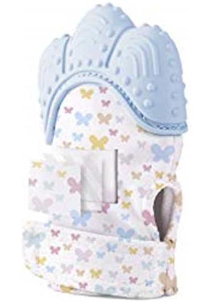 Babyjem 8681049225269 Diş Kaşıyıcı Eldiven Mavi