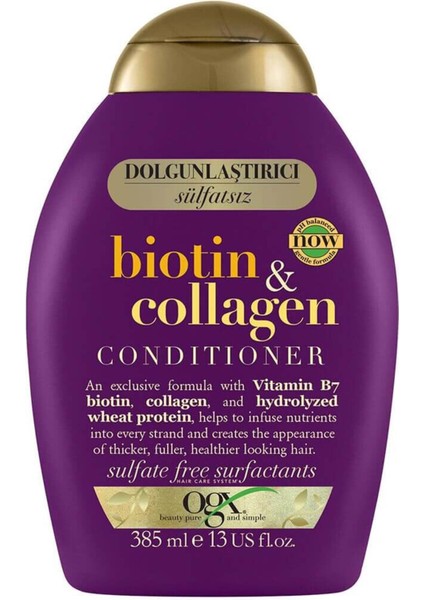 Saç Kremi Biotin&Collagen 385ml