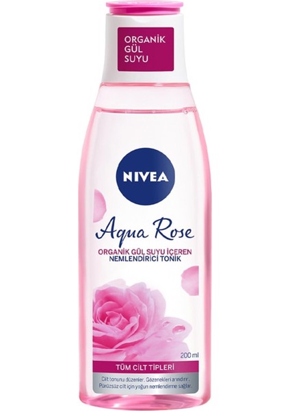Aqua Rose Organik Gül Suyu Içeren Tonik 200 ml