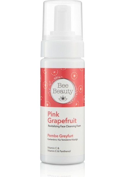 Bee Beauty Pembe Greyfurt Temizleme Köpüğü 150 ml