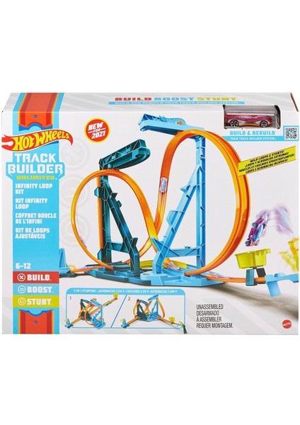 Hot Wheels GVG10 Hot Wheels Track Builder Sonsuz Çember Pisti