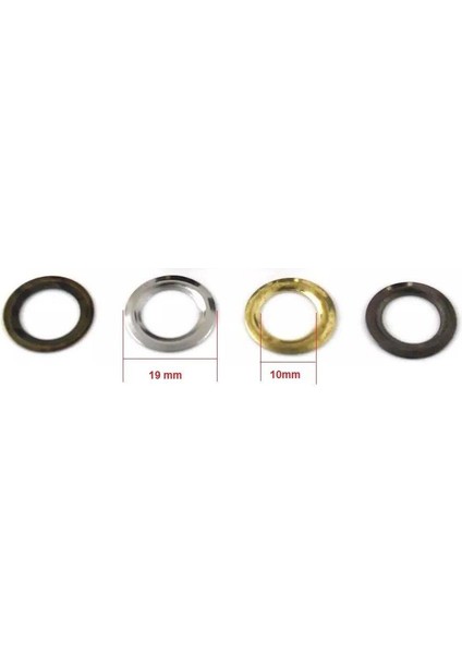 Kuşgözü İçin Metal Pul 24 no 40 Adet (Kuşgözü Dahil Değildir) fiyatları
