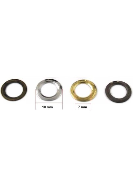 Kuşgözü İçin Metal Pul 2 no 150 Adet (Kuşgözü Dahil Değildir) fiyatları