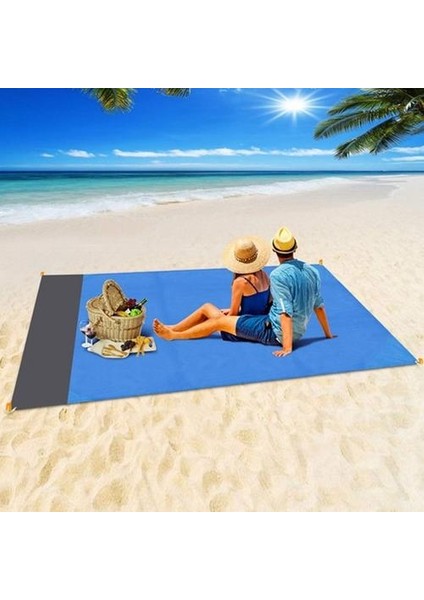 Taşınabilir Katlanır Kamp Mat Su Geçirmez Pocket Beach Battaniye | Kamp Mat