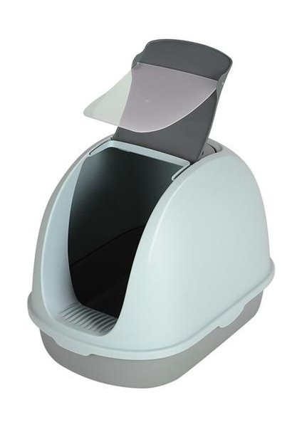 Kapak Ön Asansör ile Çöp Kutusu Çöp Kutusu Kapalı Çöp Kutusu Büyük Kedi Poop Kutusu Çöp Kutusu Kedi Malzemeleri Deodorant Kedi Tuvalet | Çöp ve houshreaking