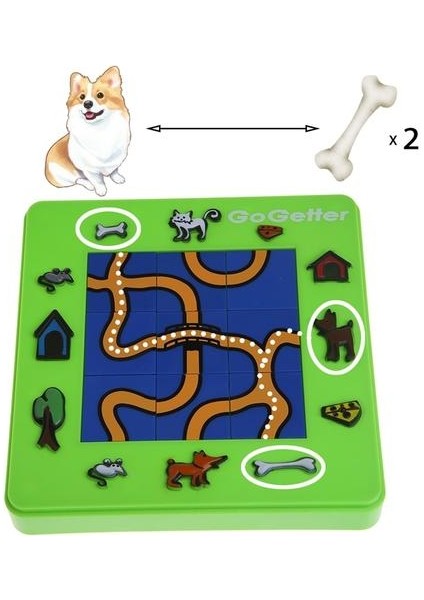 Git Go Goter Kedi ve Fare Oyuncak Kurulu Karikatür Bulmaca Labirent Zeka Oyunu Hediye | Strateji Oyunları