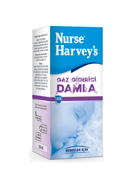 Nurse Harvey's Gaz Giderici Damla 20 ml