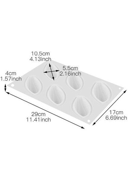 Silikon Kalıp Kakao Fasulye Şekli Kek Dekorasyon Araçları Pişirme Mousse Çikolata Dondurma Trüf Bakeware Kalıp | Kek Kalıpları