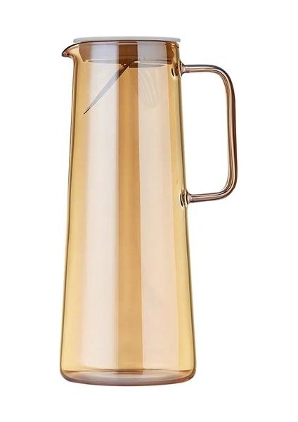 1500 ml Nordic Ev Isıya Dayanıklı Cam Çaydanlıklar, Büyük Kapasiteli Suyu Cezve Ofis Eğlence Yeri Çay Seti Pot | Sürahi
