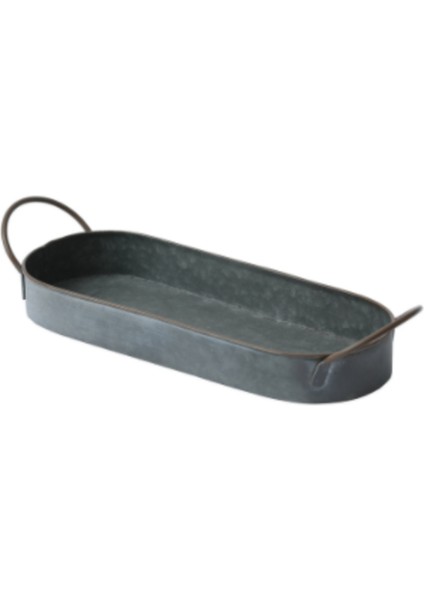 Vintage Metal Depolama Tepsisi Retro Tatlı Meyve Kek Ekmek Tabağı Kolu ile Ev Mutfak Gıda Organizatör Masaüstü Sundries Tepsi | Depolama Tepsileri