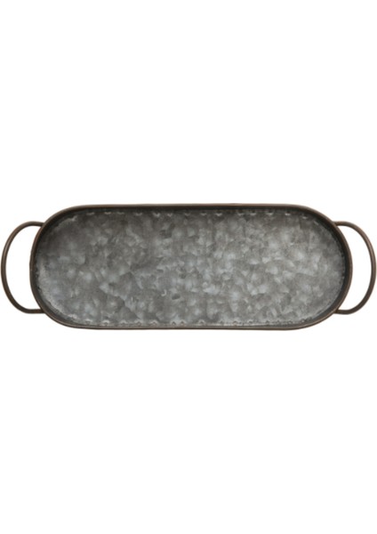 Vintage Metal Depolama Tepsisi Retro Tatlı Meyve Kek Ekmek Tabağı Kolu ile Ev Mutfak Gıda Organizatör Masaüstü Sundries Tepsi | Depolama Tepsileri