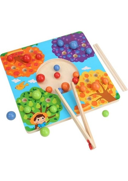 Çocuk Oyuncakları Montessori Ahşap Oyuncaklar Klip Boncuk Renk Eşleştirme Eğitim Bulmaca Matematik Oyunu Bebek Erken Eğitici Oyuncaklar Çocuklar Için | Matematik Oyuncakları