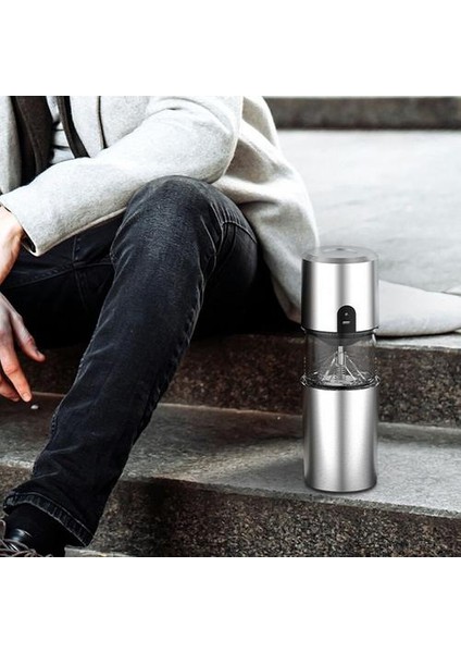 USB Kahve Çekirdeği Öğütücü Seramik Elektrikli Taşınabilir Şarj Edilebilir Öğütücü Kalınlığı Expresso Latte Kahve Tozu Için Ayarlanabilir | Manuel Kahve Öğütücüler